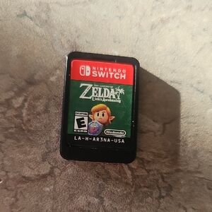 Nintendo Switch Zelda Game Cartridge - Red and Green